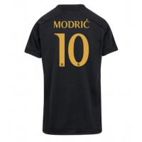 Camiseta Real Madrid Luka Modric #10 Tercera Equipación para mujer 2023-24 manga corta